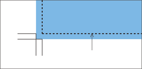 幕印刷の塗たし